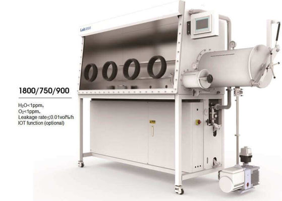 Laboratory Vacuum Atmospheres Glove Box 50 / 60Hz With Water Oxygen System