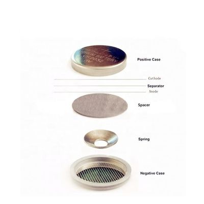 CR2025 CR2016 CR2032 Coin Cell Cases With Spacer And Spring