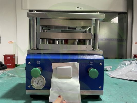 Benchtop Pouch Cell Assembly Pneumatic Battery Case Forming Machine