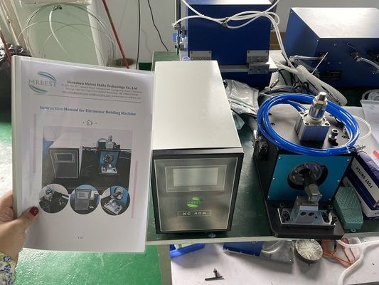 Ultrasonic Metal Spot Welding Machine 0.5 - 0.7Mpa Pressure For Pouch Cell