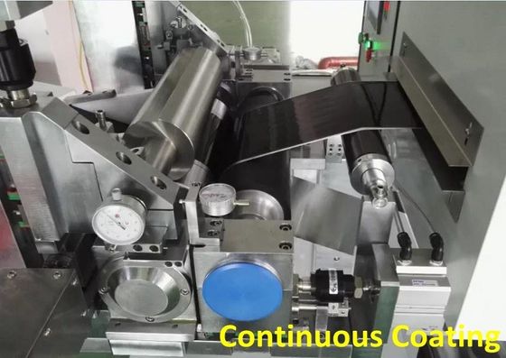Laboratory Battery Coating Machine PLC control Continuous And Intermittent Coating
