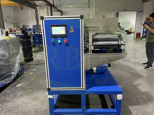 Laboratory Pouch Cell Assembly Lithium Battery Three Roll Transfer Coating Machine