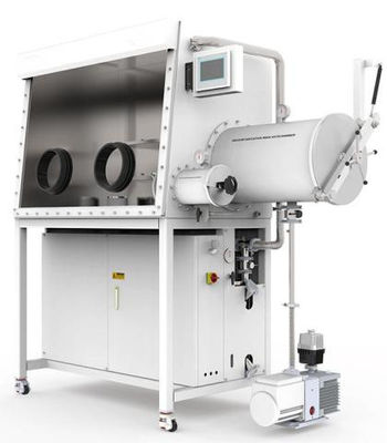 Single Workstation Coin Cell Machine Glove Box With Gas Purification System 50 / 60hz