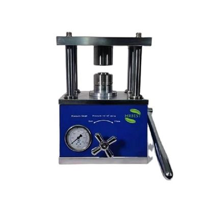 Laboratory Hydraulic Coin Cell Machine Manual Coin Cell Crimper high precision