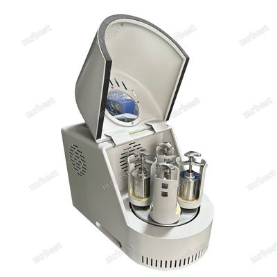 Four Jars Vertical Semi Circular Arc Laboratory Planetary Ball Mill Machine