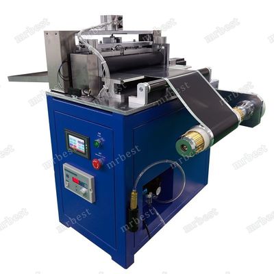 Auto Cylindrical Cell Machine Battery Electrode Shear Cutting Machine 300mm