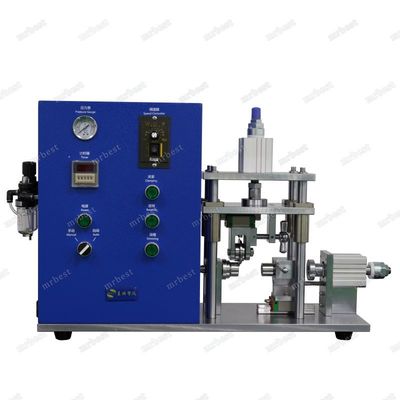 Desktop Semi Auto Cylindrical Cell Machine 300r/s Cylindrical Cell Grooving Machine