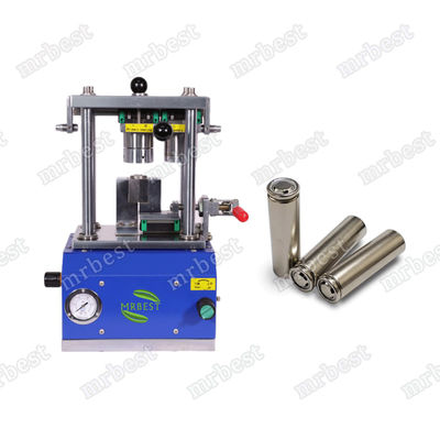 Pneumatic Cylindrical Cell Machine Battery Sealing Machine Gas Driven