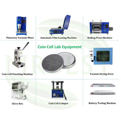 Customized Coin Cell Manufacturing Equipment Lithium Ion Battery Making Machine