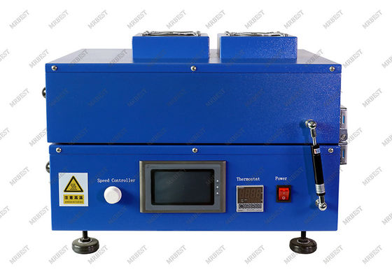 Compact Battery Coating Machine Automatic Film Coater With Heating Dryer