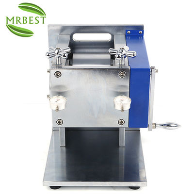 Hand Operated Battery Electrtode Rolling Press Machine For Laboratory