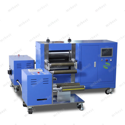 300mm Battery Electrode Roll To Roll Pressure Controlled Rolling Press Machine