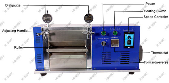 Lithium Ion Battery Calendering Machine 720W For Battery Making