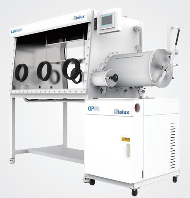Inert Controlled 6 Glove Two Sided Atmospheres Glove Box Stainless Steel 304